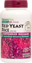 NaturesPlus Herbal Actives Red Yeast Rice Rozszerzony Release 600 mg - 60 Tabletki, Pack of 3 - Wsparcie ogólne Well- Being - Wegetarianin, Gluten Free - 180 Ogółem Sługi