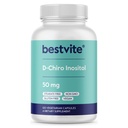 BESTVITE D- Chiro Inositol (120 Kapsułki wegetariańskie) - No Stearates - Vegan - Non GMO - Gluten Free