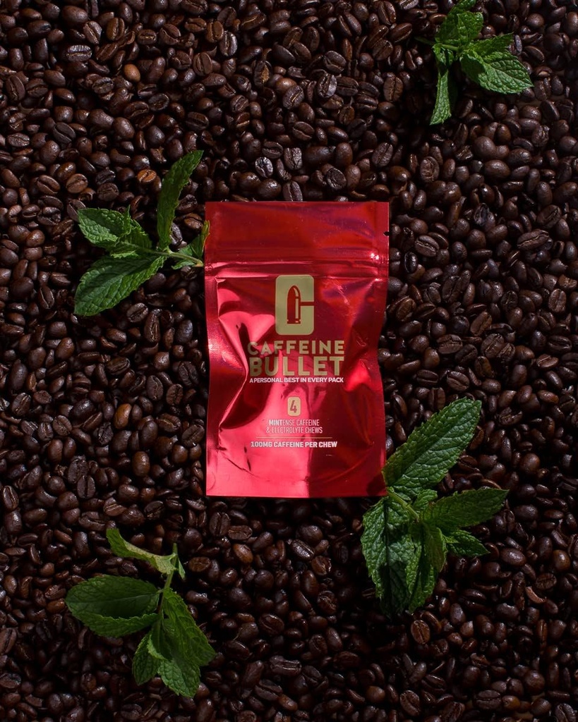 Kofeina Kula 120 Mint Kofeina Gummies dla dorosłych = 12000mg Kofeina Kofeina Kick, Szybszy niż działa żele i przeżuwa energię, w połowie wyścigu, jazda na rowerze, Gaming i Endurance Sports Chewable Energy Boost