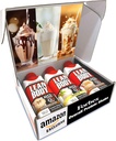 Labrada Lean Body Triple Taster Pack: 124; On- The- Wstrząśnij białkiem serwatkowym, Zero cukru, Gluten Free, Wzbogacony o 22 witaminy i minerały 8.45Fl Oz (Opakowanie 3)