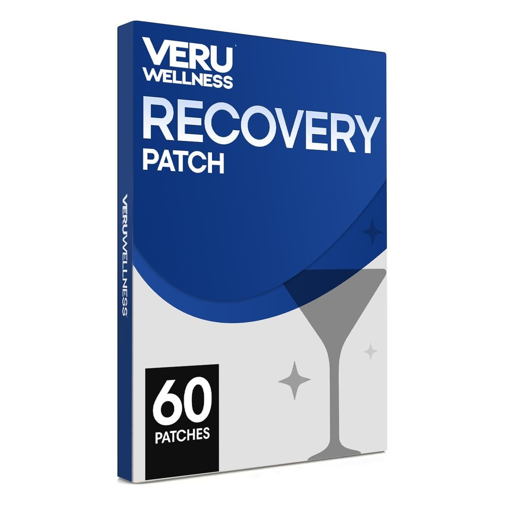 Veru Party Recovery Patch - Natural Defense Before Party or After - 60 Count - Wodoodporny i łatwy w użyciu