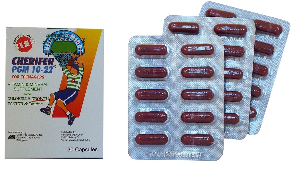 Cherifer PGM 10-22 with High Chlorella Growth Factor for Teenager
