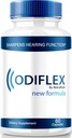 NutraRize Odiflex kapsułki, Premium Formuła zdrowia ucha, All- Natural Supplement to Protect The Inner Ear, Oficjalne pigułki wsparcia słuchu, Odi Flex Recenzje (60 kapsułki)