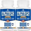 15- in-1 Alpha GPC Suplement z fosfatydylseryną, urydyną, l- Theaniną, grzybem Lwa, 120 kapsułki