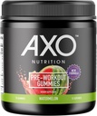 Gummele energii przed treningiem, aromat arbuzowy, 75 Gummei, 1 Kofeina hrabiego, Alpha GPC, B12, Pikolinat chromowy, L- Theanina, Wegan, Non-GMO, Nut- Free, Gluten- Free