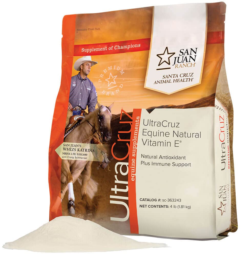 UltraCruz Equine Naturalna witamina E ®, Proszek, 4 lb