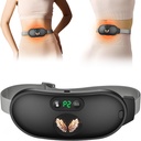 Ogrzewanie Pad na skurcze okresu, Szybkie Ogrzewanie z 6 Poziomy ciepła i 6 Mody masażu, Przenośne Cordless Menstrual Pad Ogrzewanie, Back lub Belly Period Masager dla kobiet i dziewcząt, Czarny