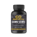 Alkaline Care Yellow 124; Witamina C z Camu Camu Camu Capsules, 1500mg Yellow 124; 100% Natural, Whole Food, Non-GMO Supplement with Camu Camu Camu Extract Yellow 124; dla wsparcia immunologicznego i kolagenowego (120 Veggie Capsules)