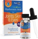 Synthovial Hyalogic Seven Hyaluronic Acid Liquid - HA Joint Support - Vegan - 1 oz