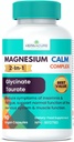 Magnezu CALM Complex 2 in 1 Glicynian i Taurate 90 jednostek USA pozyskiwane składniki Tylko nowy 2024