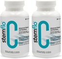 Revitalize System z StemFlo ® Advanced Formula 2 Pack - Trans- Resveratrol, Curcumin, i Super Przeciwutleniacze dla zdrowia, Długowieczność i Witalność