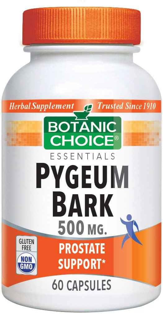 Botaniczny wybór Pygeum Bark 500 mg, 60 kapsułek