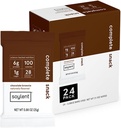 Sojlent Snack Mini Bary proteinowe - Czekoladowe Brownie, 1 g cukru, Bary proteinowe, Gluten Free, 6g Vegan Energy - 24 liczenie