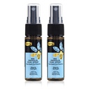 Comvita Bee Propolis Spray Gardło - Naturalne wsparcie immunologiczne, Smak miętowy kokosowy z Nowej Zelandii UMF 10 + Manuka Miód, Antyoksydant, Suplement diety - 0.7 fl oz, Opakowanie 2