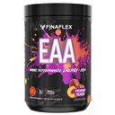 FINAFLEX EAA, Psycho Peach - 14.2 oz - Promotes Performance, Energy & Cuts - With BCAA, L- Glutamine, L- Arginina, Acetyl- L- Karnityna i kofeina - 30 Służenie