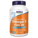 Now Foods Supplements, Omega-3 180 EPA / 120 DHA, Molekularnie destylowane, wsparcie sercowo-naczyniowe *, 200 Softgels