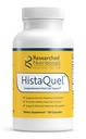Research Nutritionals HistaQuel - Dual- Action Histamine & Mast Cell Support Formula - Clinically Researched Flavonoid & Herbal Formula ze Stinging Nettle & Black Cmin Seed Oil, 120 Kapsułki