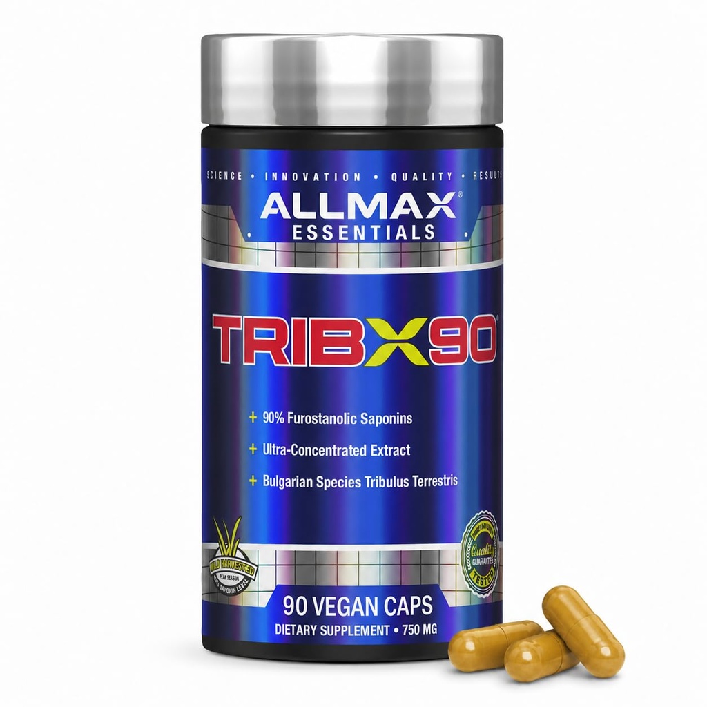 ALLMAX Nutrition Trib X 90, Bulgarian Tribulus Ultra- koncentrated Extract, 90 kapsułki