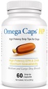 Omega Caps HP Snip Porady dla średnich i dużych psów o dużej mocy EPA i DHA Maksymalna biodostępność Fish Oil Supplement Vet Smarted Made in USA Skin Coat Joint and Heart Health 60 Kapsułki