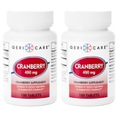 Wysokowydajny suplement żurawinowy - 450mg Czyste tabletki żurawinowe do moczowego Traktu zdrowia Naturalne zapobieganie UTI dla mężczyzn i kobiet GMO, Gluten & Dairy Free Cranberry Concentrat 100 Count (2pk)