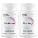 Ultra Probiotic kapsułki - Pre & Probiotyki dla kobiet i mężczyzn - Wsparcie swojego mikrobiomu (2 Pack, Slimbiosys)
