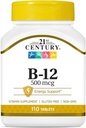 21. wiek B- 12 500 µg tabletki, 110- Count (opakowanie po 2)