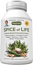 ANDREW LESSMAN Spice of Life 60 Kapsułki - Osiem naukowych założonych ekstraktów, Koncentraty. Zdrowie - Promowanie Przypraw. Czosnek, Kurkumina, Oregano, Rozmaryn, Szałwia, Tymianek, Musztarda, Wasabi