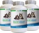 Kot UTI Supplement - CAT Healthy Urnary Complex - UTI Solution - Natural Formula - Anty - kot Nietrzymanie moczu - 3 butelki (270 tabletek)