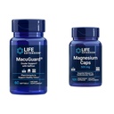 Life Extension MacuGuard Eye Health Supplement with Magnezu kapsułki 500 mg - Luteina, Zeaksantyna, Mezozeaksantyna i Saffron for Healthy Vision - 60 Softgels i 100 Kapsułki wegetariańskie