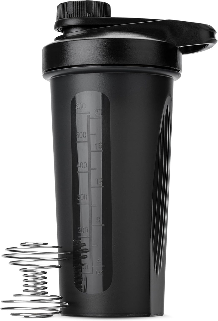 Mr Pen- Shaker Butelki do mieszania białka z Twist Cap, 28 oz, Black Protein Shaker Butelka z drutu Whisk Ball, Shaker Cup, Mixer Butelka