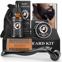 Beard Growth and Grooming Kit - Oil wzrostu (2Oz), Balsam, Comb, E- book, Storage Bag, Mustache Mens zestaw prezent dla niego