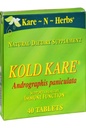 Kold Kare Codzienna funkcja zdrowia immunologicznego, 40 Hrabia 124; Skuteczny przeciwko zimnym, Sinus, objawy alergii 124; Non- Habit formowanie 124; Brak skutków ubocznych