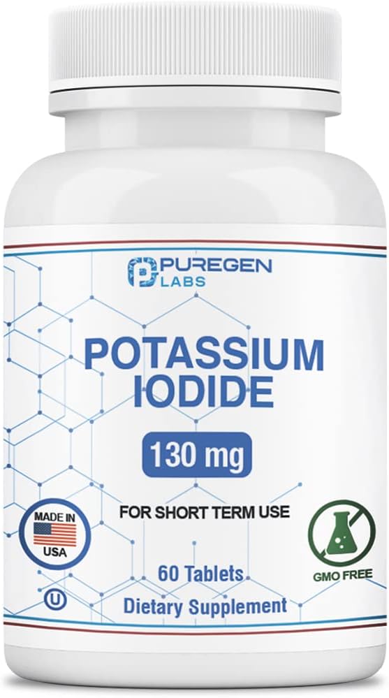 Tabletki zawierające jodek potasu 130 mg
