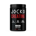 Jocko Paliwo Kreatyna Monhydrat, Czysty Proszek Mikronizowany dla mężczyzn i kobiet, Wspiera wzrost mięśni, Siła, Odzysk i Cognition, Unflavored, 450 Grams, 90 Służenie