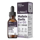 Marie Originals Naturalne krople oleju ucha 124; Mullein Garlic Oil Drops for Infection Prevention, Ziołowe krople ucha Ache dla dorosłych, Dzieci & Zwierzęta domowe, Pociesza ból ucha i woskowania Usuwanie, Erache Remedies (1 opakowanie)