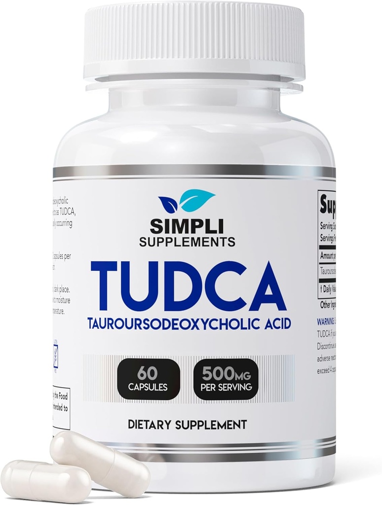 TAUROURSodeoksycholic Acid for Your Liver Acivity 124; Potężny suplement Tudca