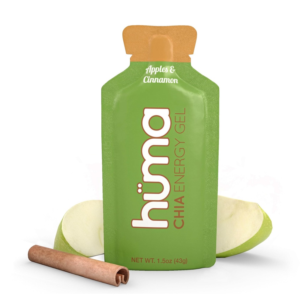 Huma Chia Energy żel, Jabłka i Cynamon, 12 żel - Premier Sports Nutrition for Endurance Ćwiczenia