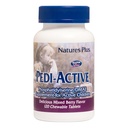 NaturesPlus Pedi- Aktywne LECI- PS, DMAE Complex - 120 Tabletki do żucia - Mieszany aromat jagodowy - Suplement do żucia dla dzieci, Promotes Brain Health, Focus - Wegetarianin, Gluten- Free - 60 Służenie