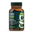 Gaia Herbs Mental Alertness - Suplement do Wspomagania Mózgu, aby pomóc utrzymać ostrość i pamięć * - z Eleuthero, Ginkgo Leaf, Gotu Kola, Rosemary & Oats - 60 Vegan płynnych Kapsułki (15-Day Supply)
