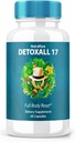 DetoxAll 17 - DetoxAll 17 Full Body Reset, DetoxAll17 Dietetyczny Suplement do Ogólnego Zdrowia i Wellness, Maksymalna moc All- naturalne pigułki do zwiększenia energii, Detox Wszystkie 17 Opinie (60 kapsułki)