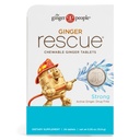 Ginger Rescue Chewable Tablets by The Ginger People - Drug Free Digestive Health, Chewable Tablets, Strong Ginger Flavor, 0.55 Oz, 24 Tablets, (Opakowanie po 1)