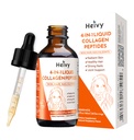 Heivy Liquid Collagen dla kobiet, Płynna Biotin & Collagen dla skóry promiennej, Wzrost włosów, Silne paznokcie, Wspólne wsparcie, 20500 μg 4- in-1 Kolagen Dropy, Zaawansowana Absorpcja, Malina Flavor- 2 FL OZ