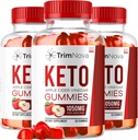 LIVORKA (3 Pack) TrimNova Keto ACV Gummies, TrimNova Gummies, TrimNova Keto, TrimNova Keto ACV Gummies, Trimnova Keto Formula, TrimNova Keto ACV Gummies 1050MG, 180 Gummies na 3 miesiące.