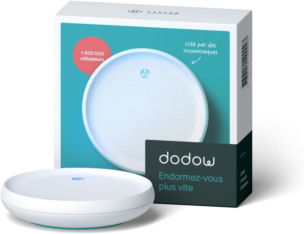 Dow Sleep Aid Device - Ponad 1 Milion Użytkowników są Falling Asleep szybciej z Dodow!