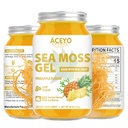 (28 OZ) Sea Moss Gel Raw Flavored Irish Seamoss Gel Natural Vegan Ananas 102 Vitamin and Minerals Wild Hardered Non-GMO.