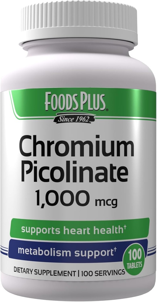 Pikolinian chromu 1000 µg Suplement mineralny, Superior Apsorption, Suplement chromu, 100 Słupki