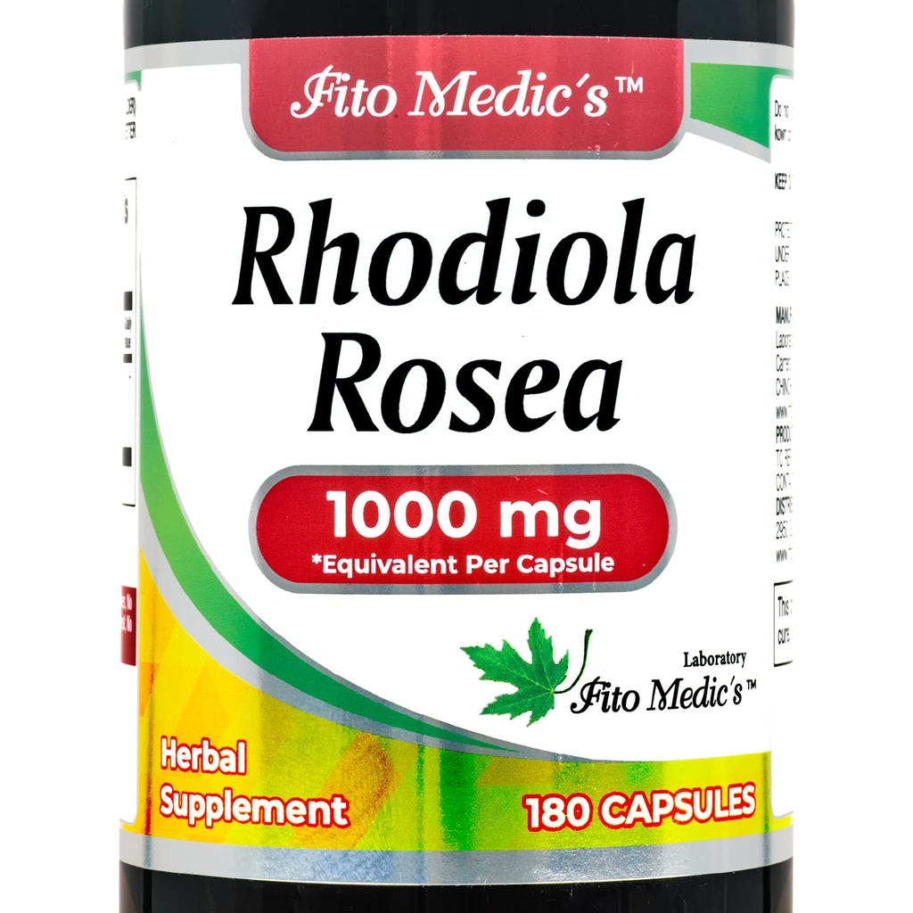Lab - rhodiola rosea - rhodiola rosea Supplement -180 Caps - Ultra wysoka absorpcja.