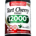 FITO MEDIC 's Lab Agregates 124; Tart Cherry Capsules Agregates 124; 200 Capsules Agregates 124; 12000 mg Agregat 124; Tart Cherry Extract Agregates 124; Cherry Extract Agregat 124; Concentrat Extract Agregat 124; Ultra High Absorption.