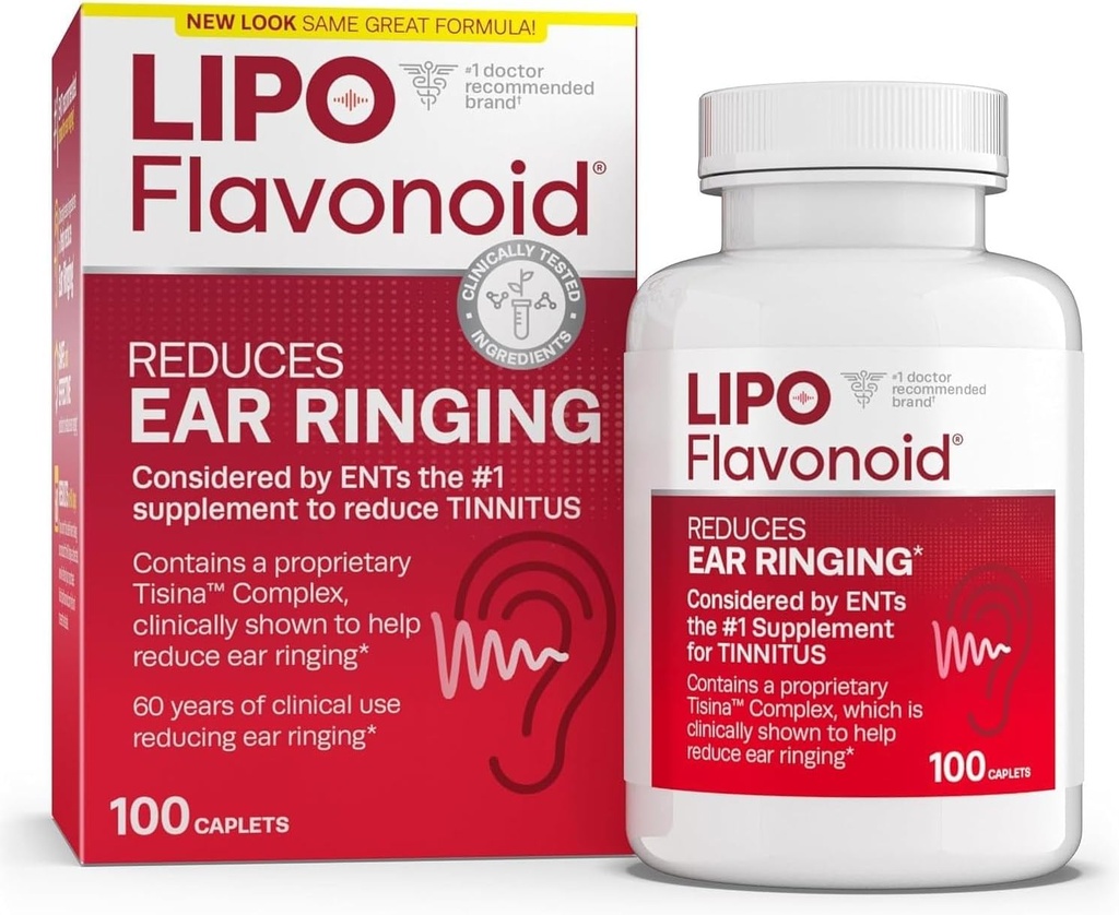 Lipoflawonoid Plus Pierścień ucha 100 Kapletów