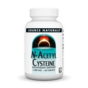 Źródło Naturals N- Acetyl Cysteina Przeciwutleniacz Wsparcie 1000 mg Suplement diety, który wspiera zdrowie układu oddechowego * - 60 Tabletki